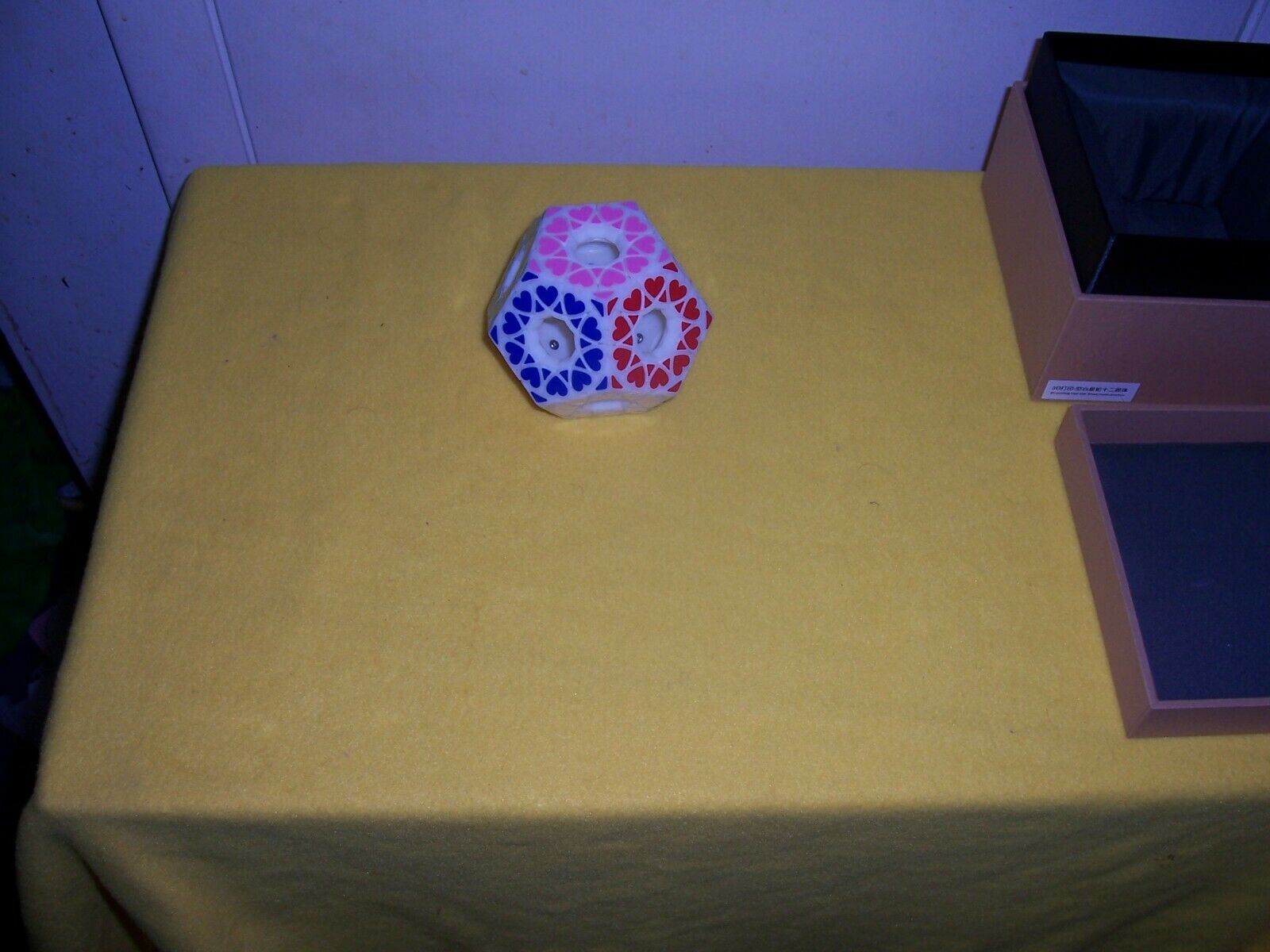 WHITE LIMCUBE DODECAHEDRON