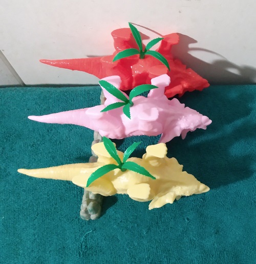 PVC TRICERATOPS VASE